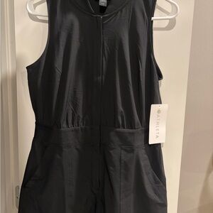 Athleta Brooklyn Utility Romper in Black
